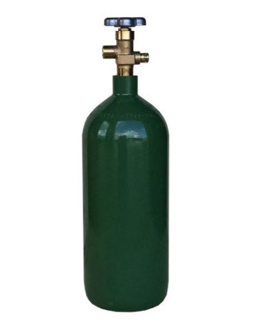 New 20 cu ft Steel Oxygen Cylinder-image