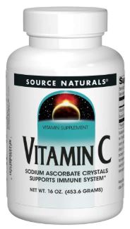 Source Naturals Vitamin C Sodium Ascorbate Crystals-image