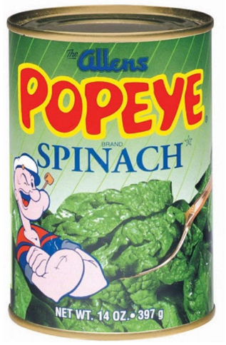 Popeye Spinach Diversion Can-image