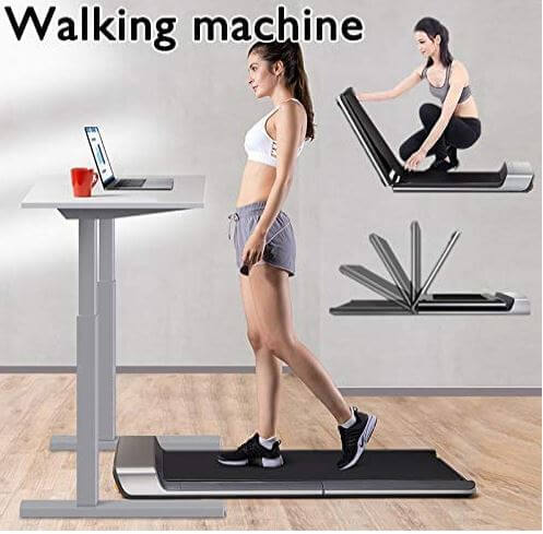 Auxega Foldable Electric Walking Pad Treadmill-image