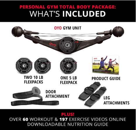 OYO Personal Gym, Full Body Portable Gym Equipment Set-image