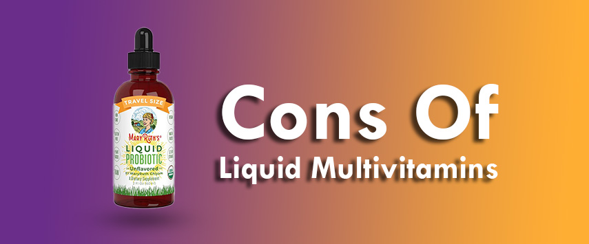 Cons-Of-Liquid-Multivitamins