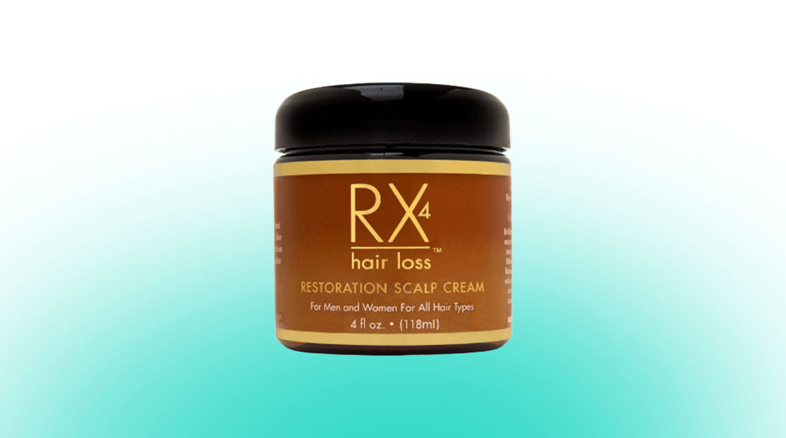 RX 4 Hair Loss Scalp Cream For Thinning Hair - DHT Blocker