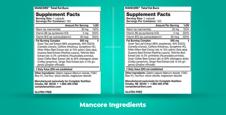 Mancore Ingredients