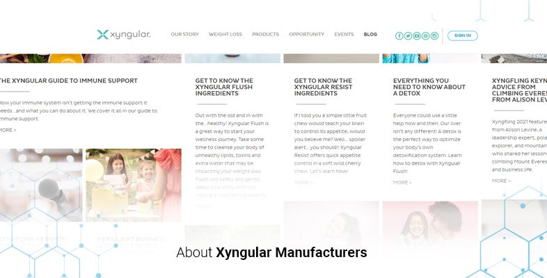 About Xyngular Manufacturers