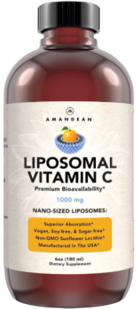 Liquid Liposomal Vitamin C 1000mg Supplement-image