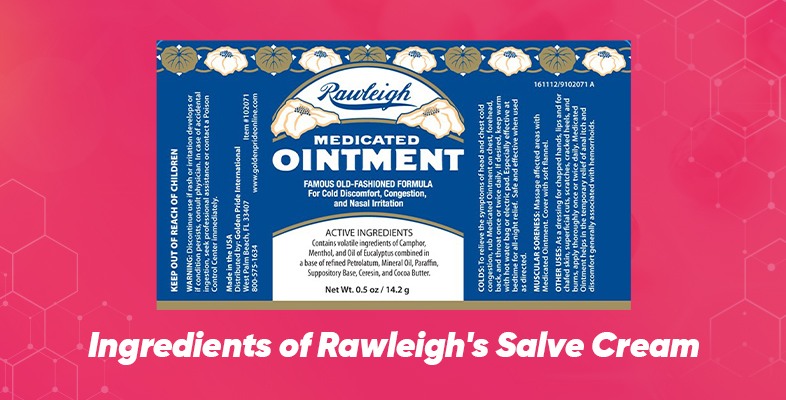 The Ingredients Of Rawleigh's Antiseptic Salve Cream