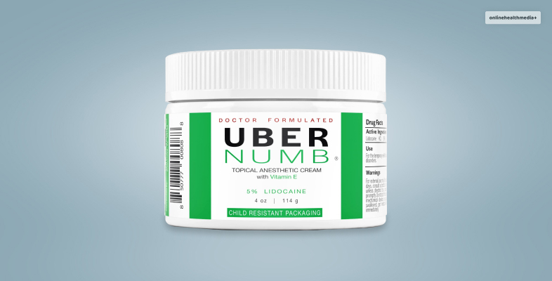 Uber Numb Topical Anesthetic Cream