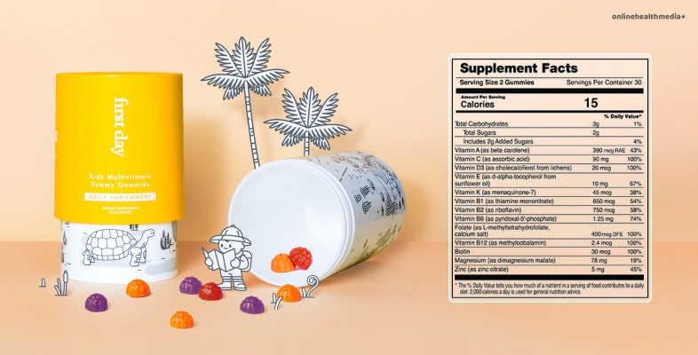 What Are The Ingredients For First-Day Vitamins?  
